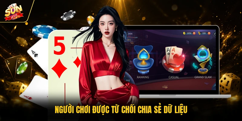 Người chơi được từ chối chia sẻ dữ liệu
