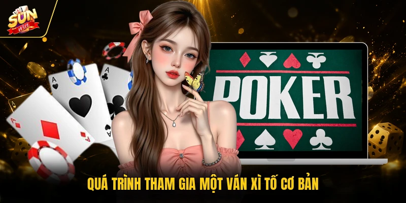 Mẹo Chơi Xì Tố - Bật Mí Chi Tiết Từ Cao Thủ SUNWIN 2 Quá trình tham gia một ván xì tố cơ bản