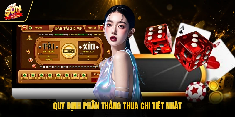 Tài xỉu 2 Quy định phân thắng thua chi tiết nhất